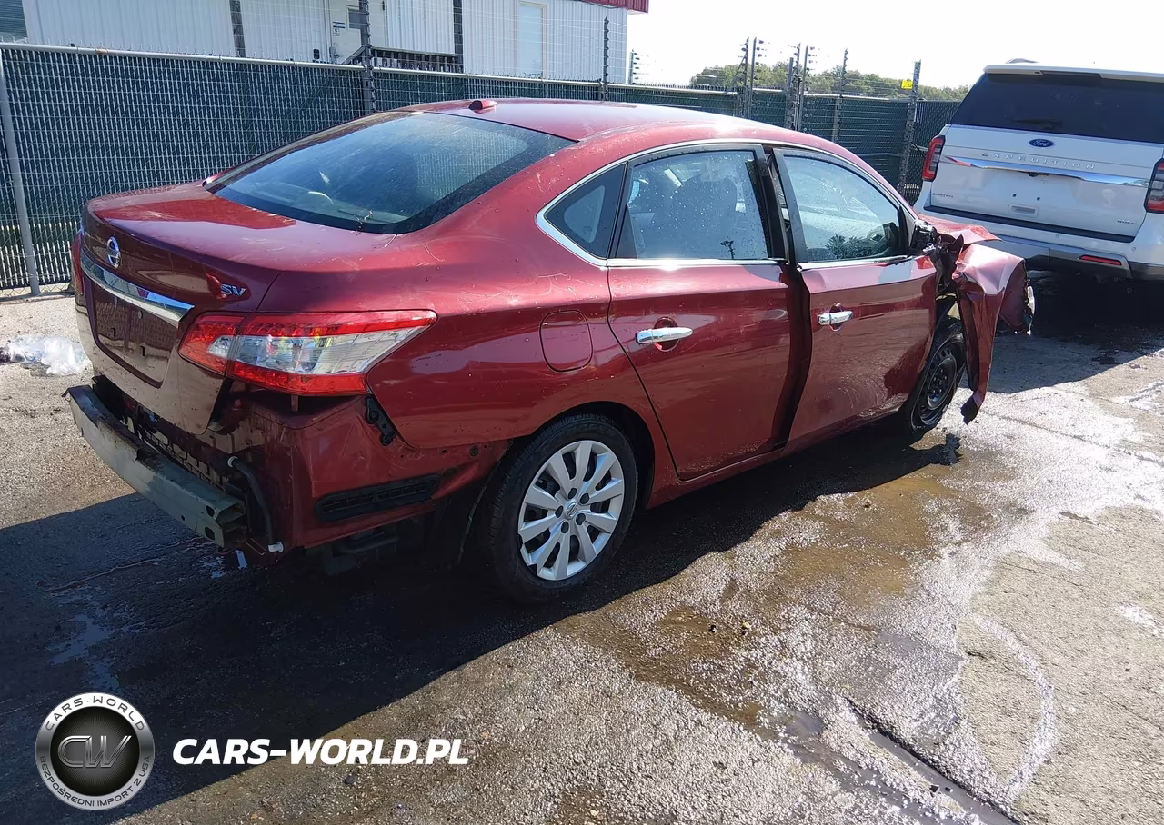 2015 Nissan Sentra Fe+ S-S-Sl-Sr-Sv VIN:3N1AB7AP8FL654178 - 4