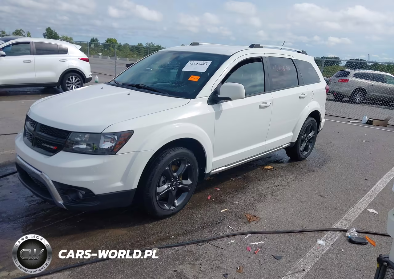 2018 Dodge Journey Crossroad Awd VIN:3C4PDDGG3JT371011 - 2