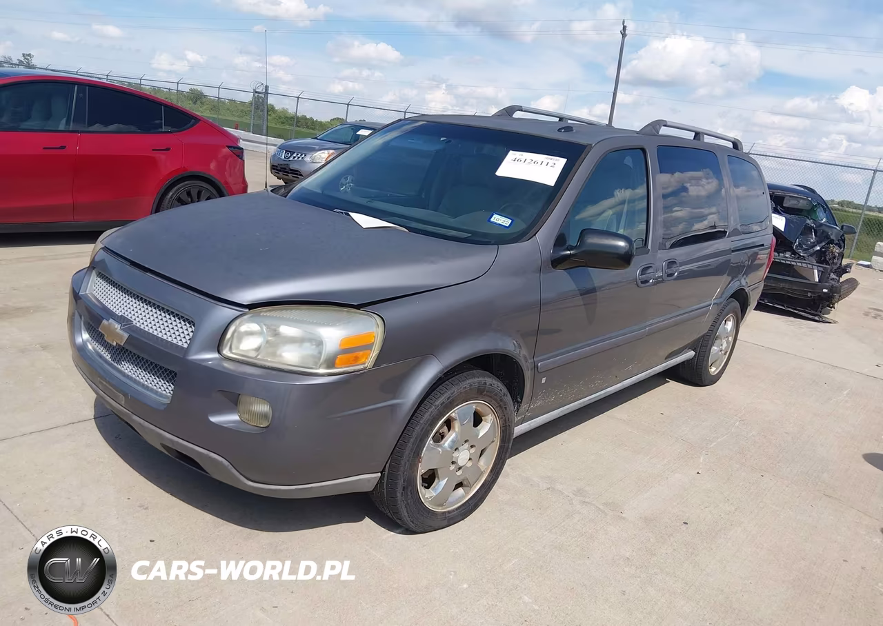 2007 Chevrolet Uplander Lt VIN:1GNDV33W17D169412 - 2
