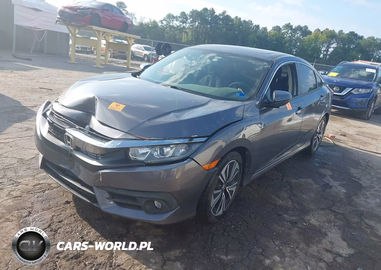 2017 Honda Civic Ex-L VIN:19XFC1F70HE023907 - 2