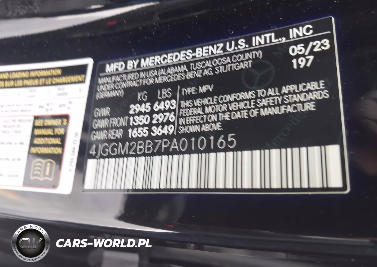 2023 Mercedes-Benz Eqe 350+ Suv VIN:4JGGM2BB7PA010165 - 9