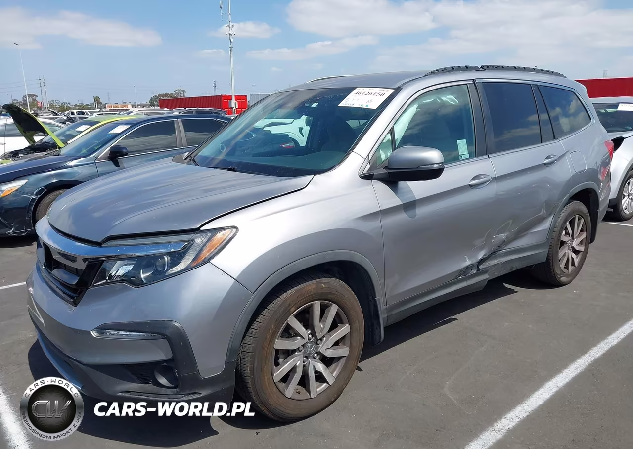 2020 Honda Pilot 2Wd Ex VIN:5FNYF5H38LB010455 - 2