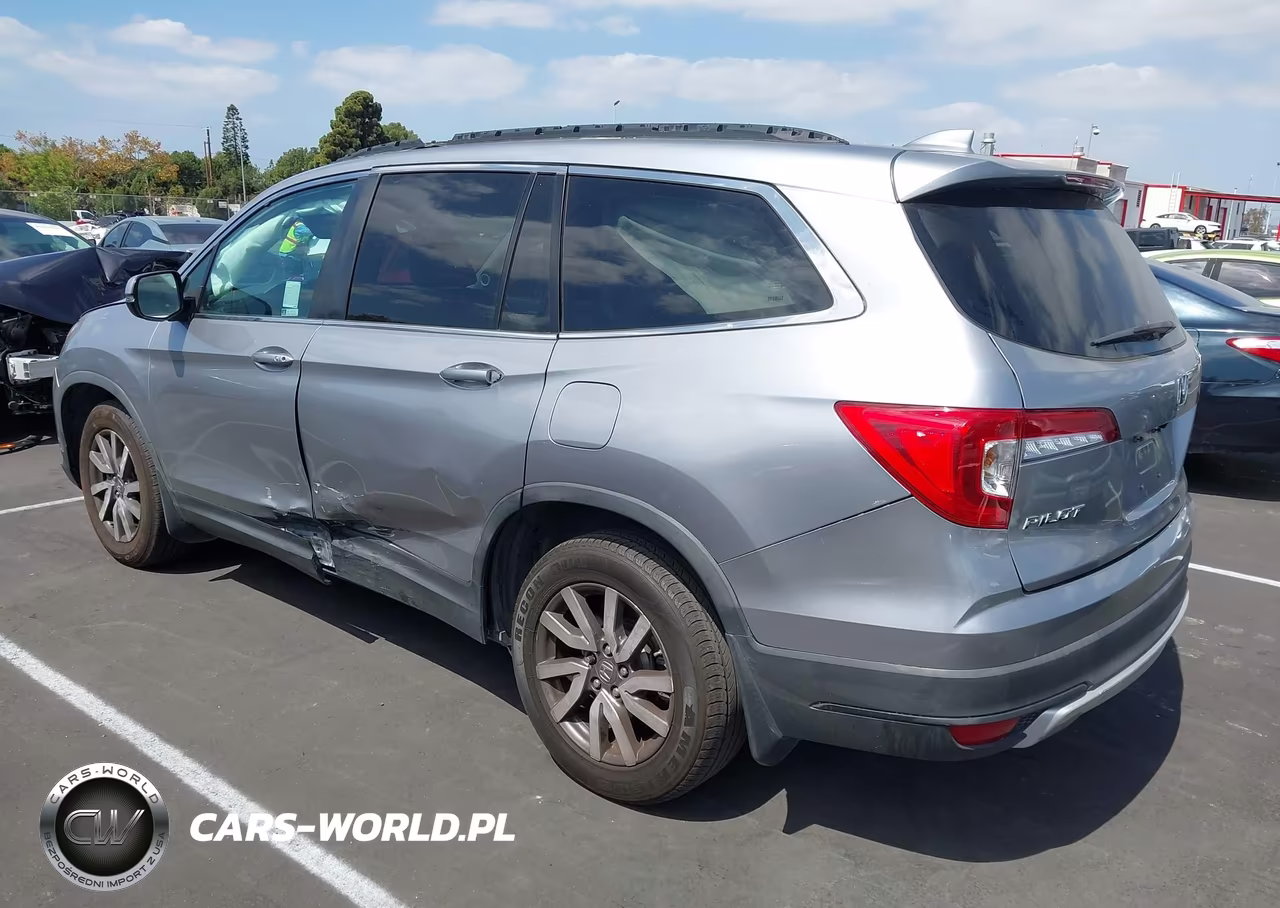 2020 Honda Pilot 2Wd Ex VIN:5FNYF5H38LB010455 - 3