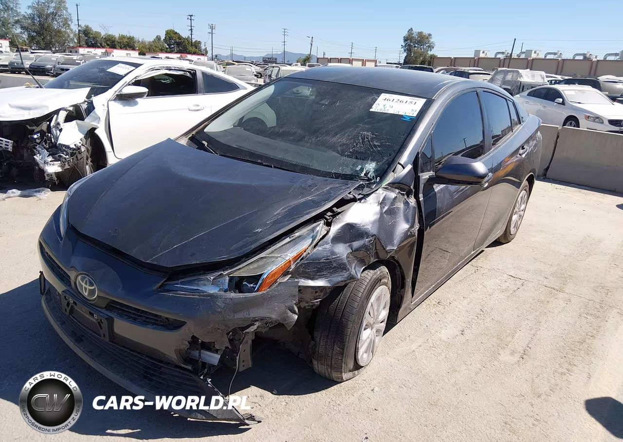 2021 Toyota Prius Le VIN:JTDKAMFUXM3133795 - 2