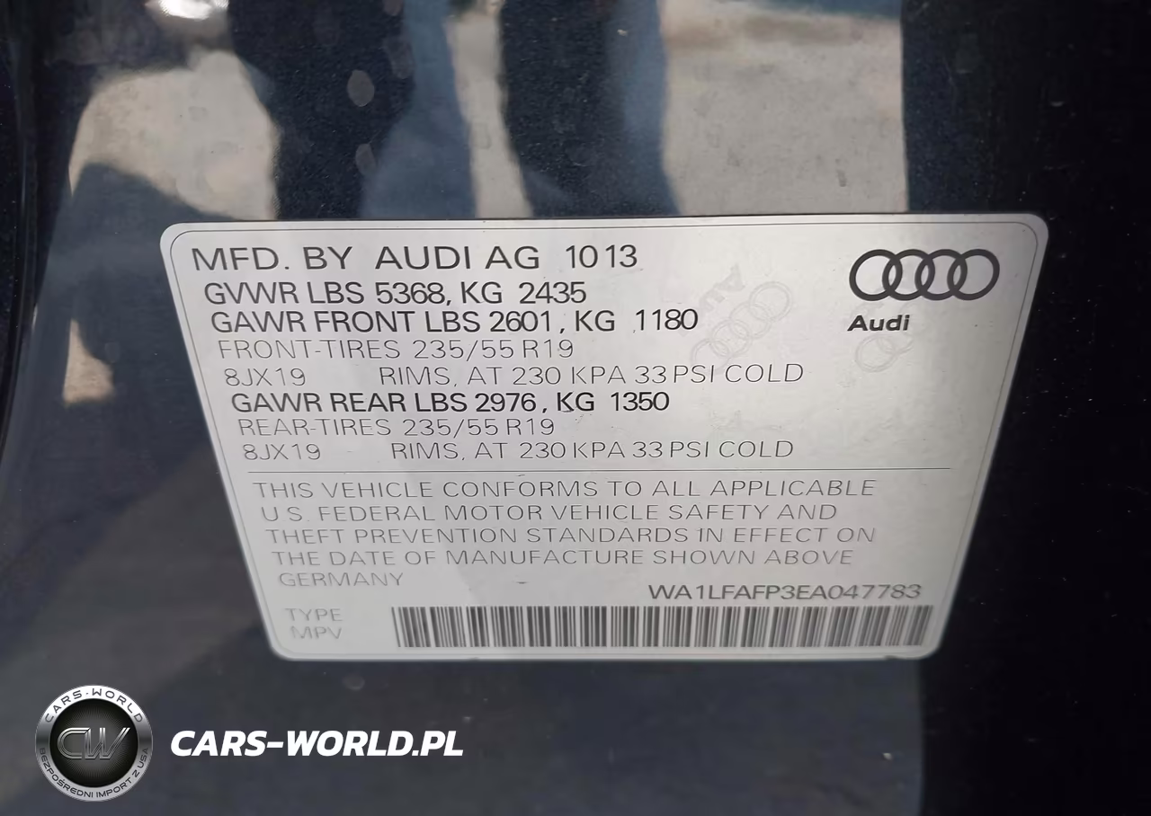 2014 Audi Q5 2.0T Premium VIN:WA1LFAFP3EA047783 - 9