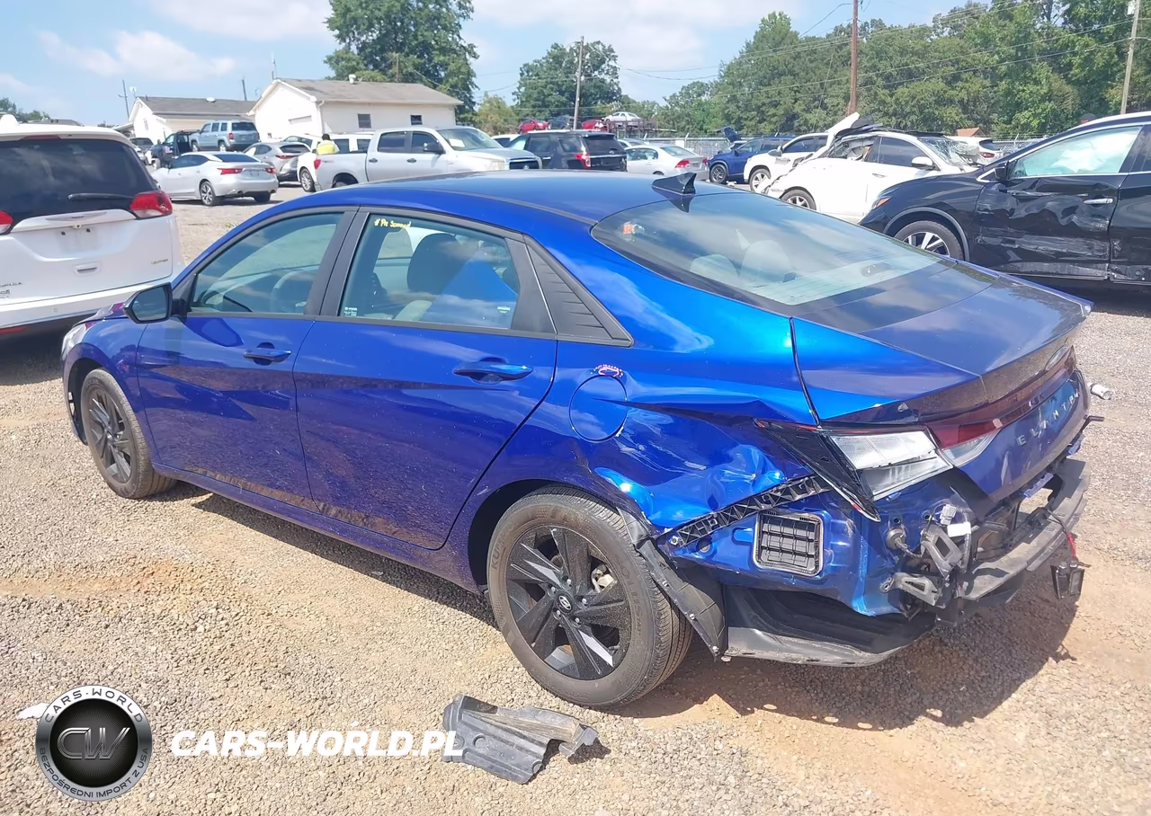 2023 Hyundai Elantra Sel VIN:KMHLM4AG2PU537679 - 3