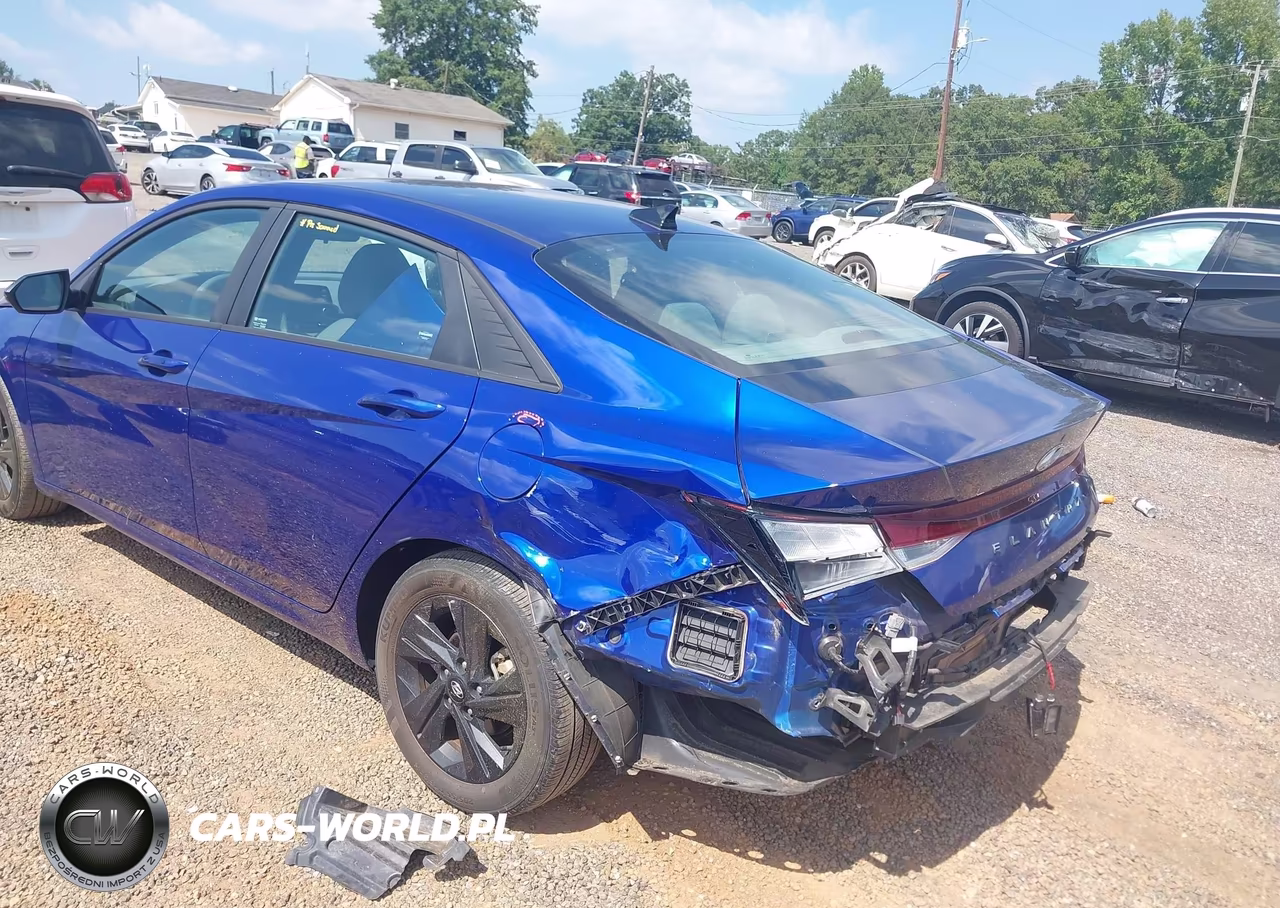 2023 Hyundai Elantra Sel VIN:KMHLM4AG2PU537679 - 6