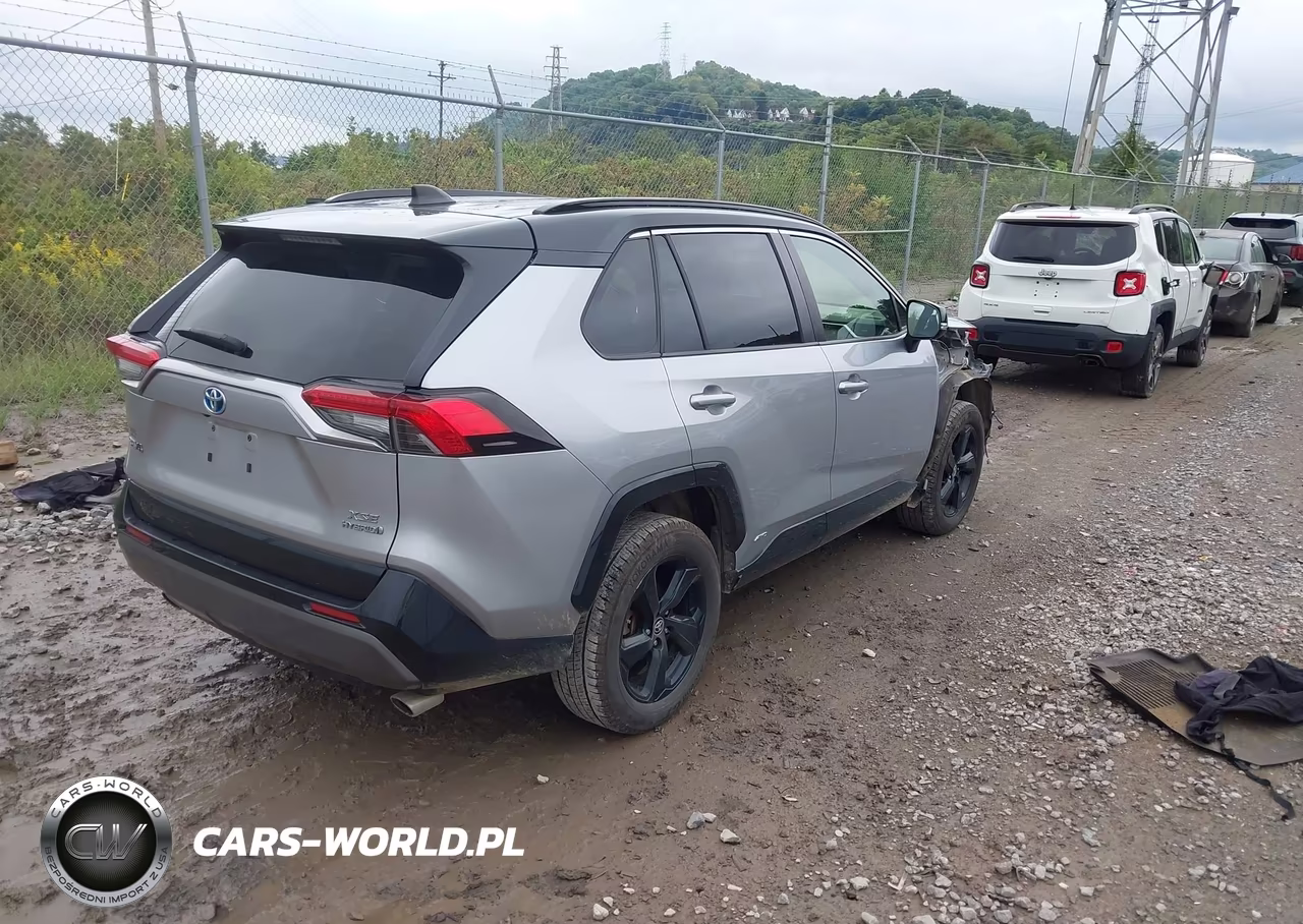 2020 Toyota Rav4 Hybrid Xse VIN:JTMEWRFV3LJ040972 - 4