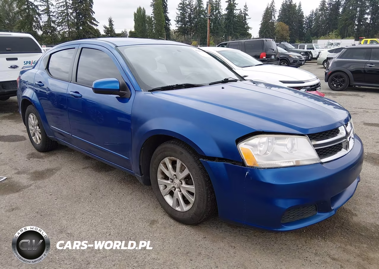 2012 Dodge Avenger Sxt Plus VIN:1C3CDZEG4CN251742 - 1