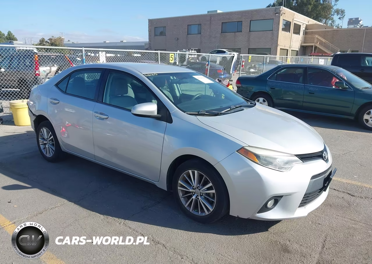 2014 Toyota Corolla Le Plus