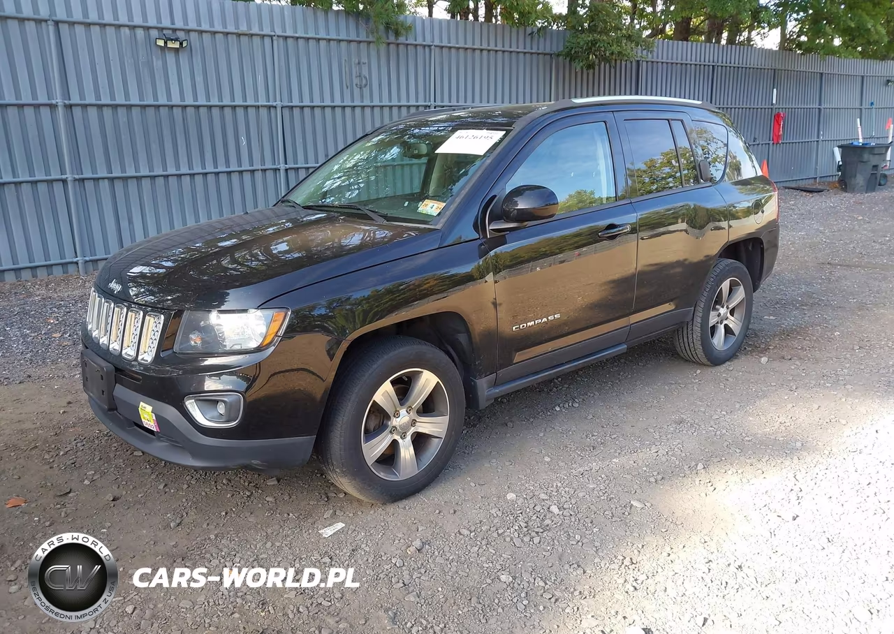 2017 Jeep Compass High Altitude 4X4 VIN:1C4NJDEB9HD178191 - 2
