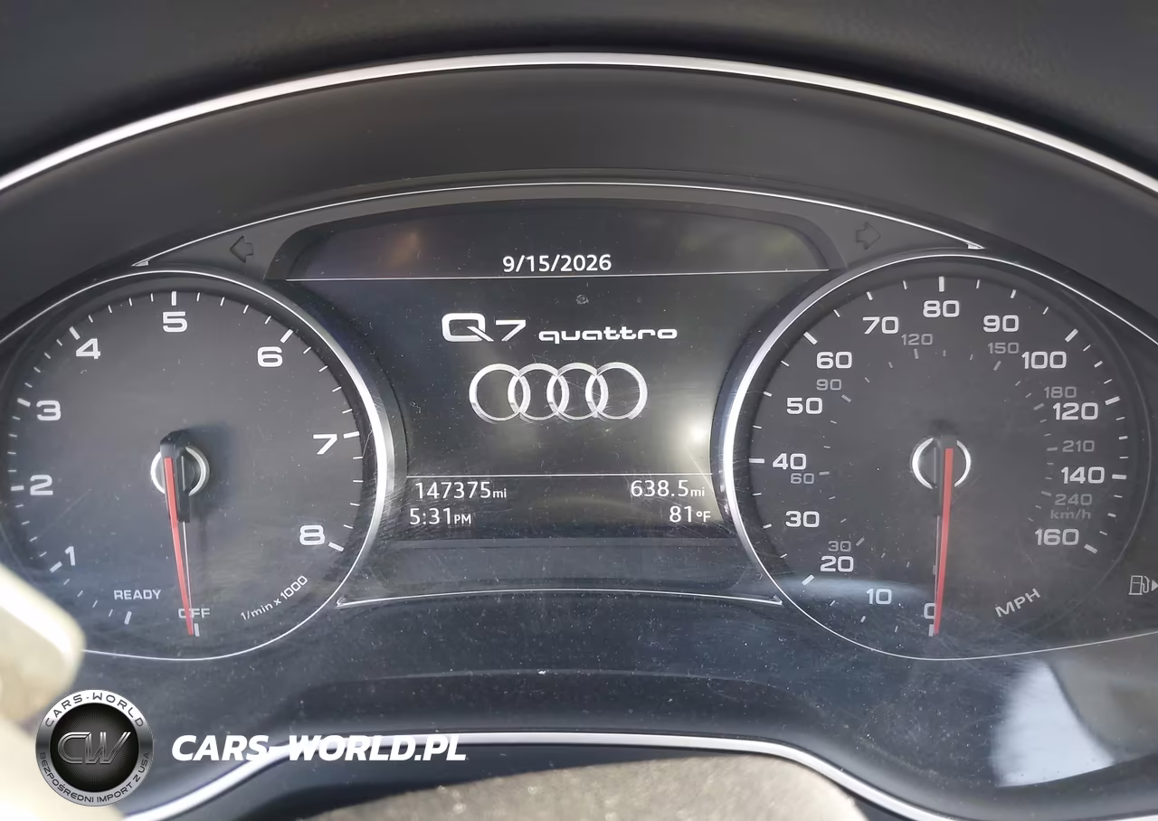 2017 Audi Q7 3.0T Premium VIN:WA1LAAF73HD000593 - 7