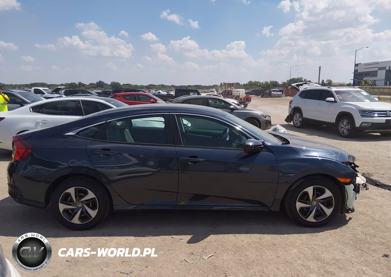 2019 Honda Civic Lx VIN:19XFC2F60KE045832 - 13