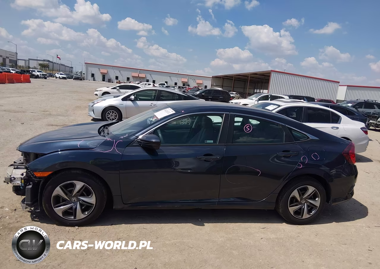 2019 Honda Civic Lx VIN:19XFC2F60KE045832 - 14