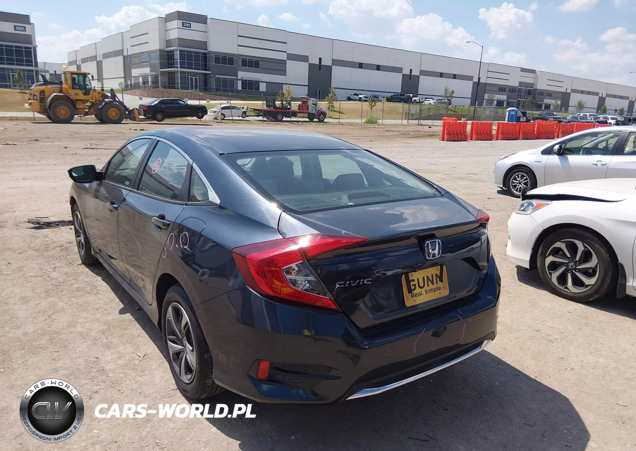 2019 Honda Civic Lx VIN:19XFC2F60KE045832 - 3