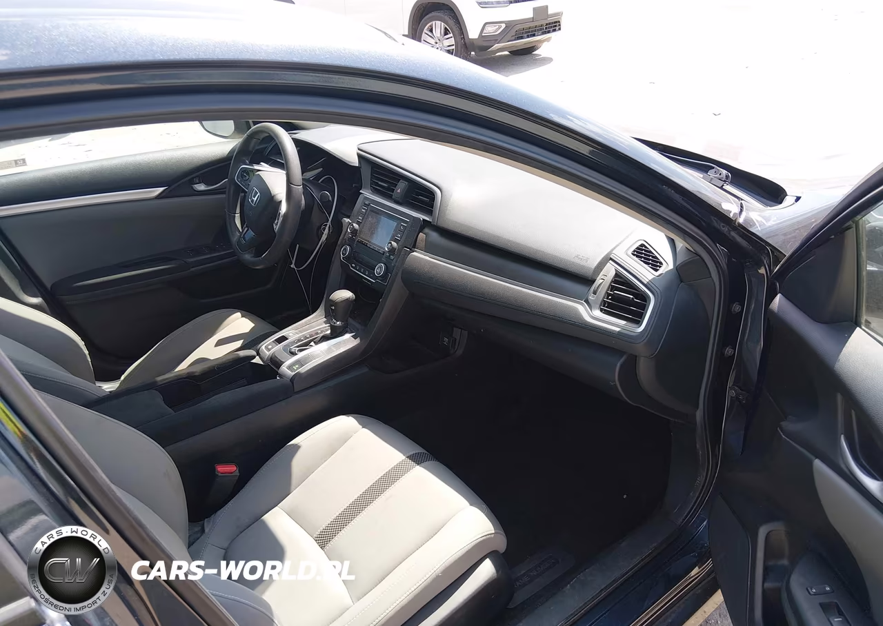 2019 Honda Civic Lx VIN:19XFC2F60KE045832 - 5