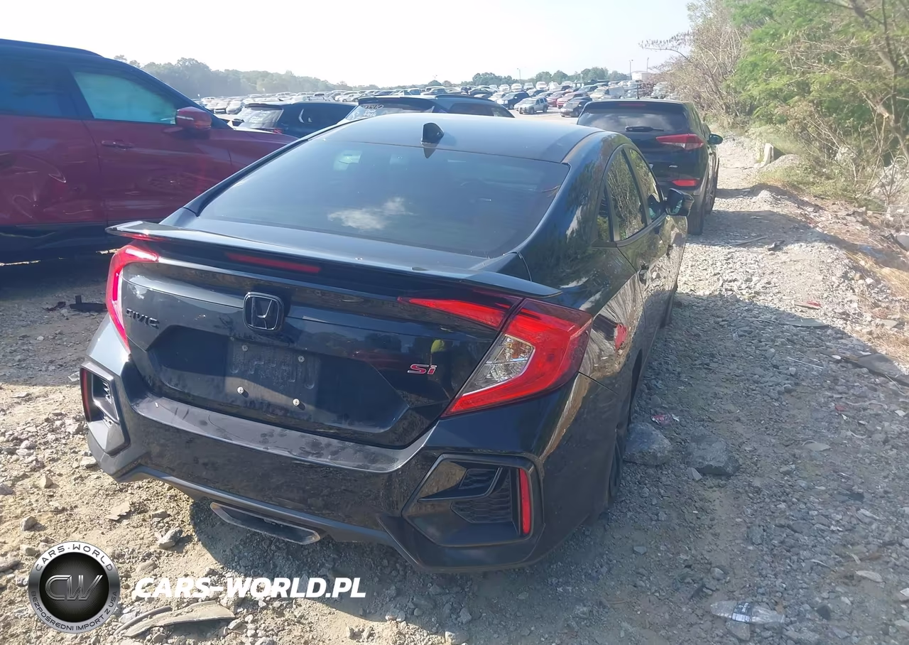 2020 Honda Civic Si Sedan VIN:2HGFC1E54LH705283 - 4