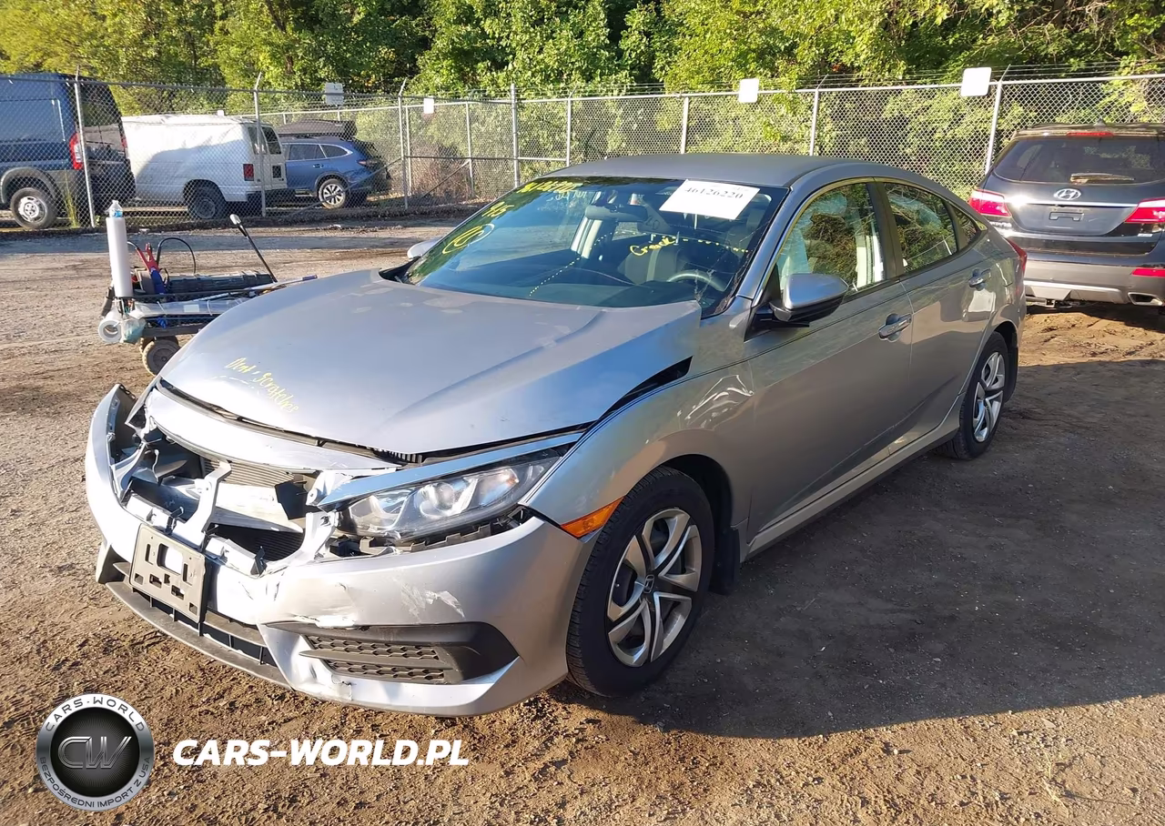 2016 Honda Civic Lx VIN:19XFC2F56GE028192 - 2
