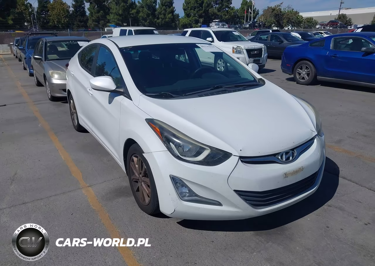 2016 Hyundai Elantra Se VIN:5NPDH4AE3GH750694 - 12