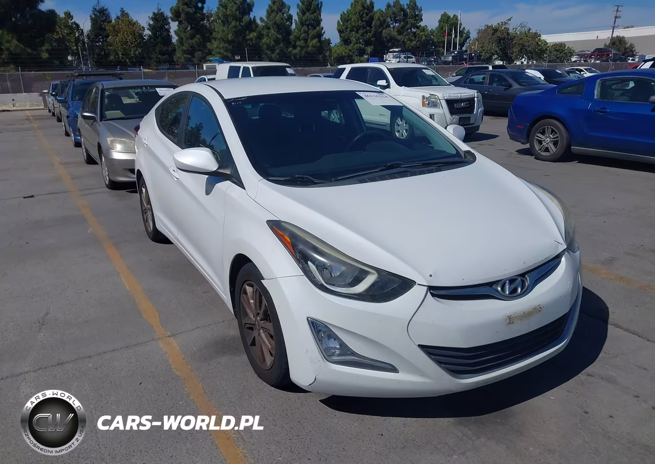 2016 Hyundai Elantra Se VIN:5NPDH4AE3GH750694 - 6