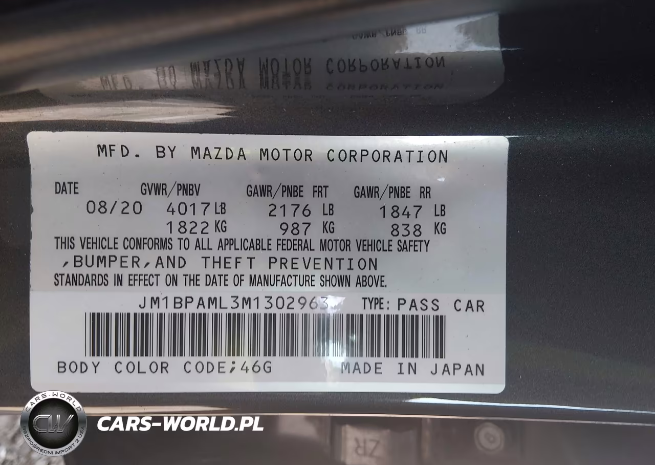 2021 Mazda Mazda3 Premium VIN:JM1BPAML3M1302963 - 9