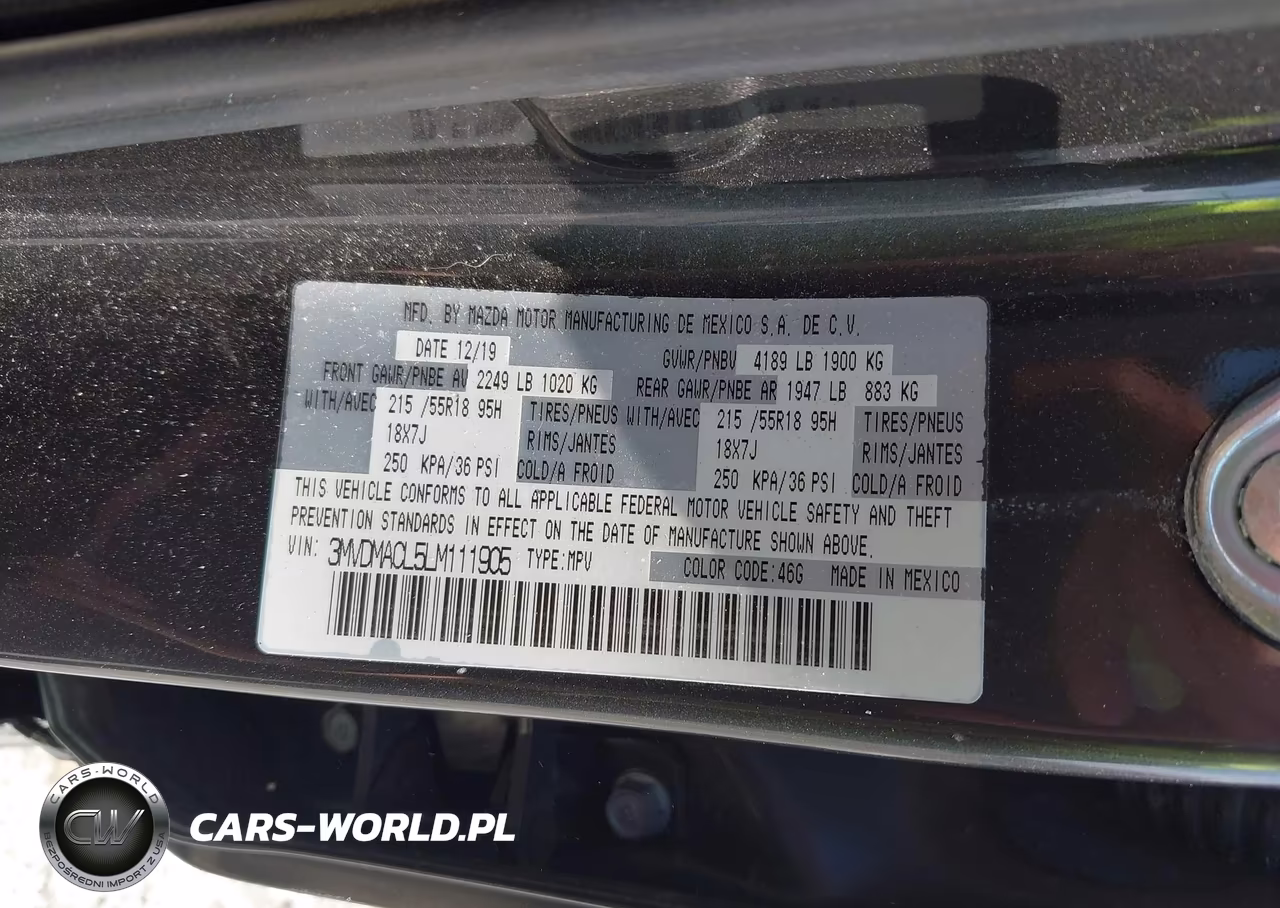 2020 Mazda Cx-30 Select Package VIN:3MVDMACL5LM111905 - 9