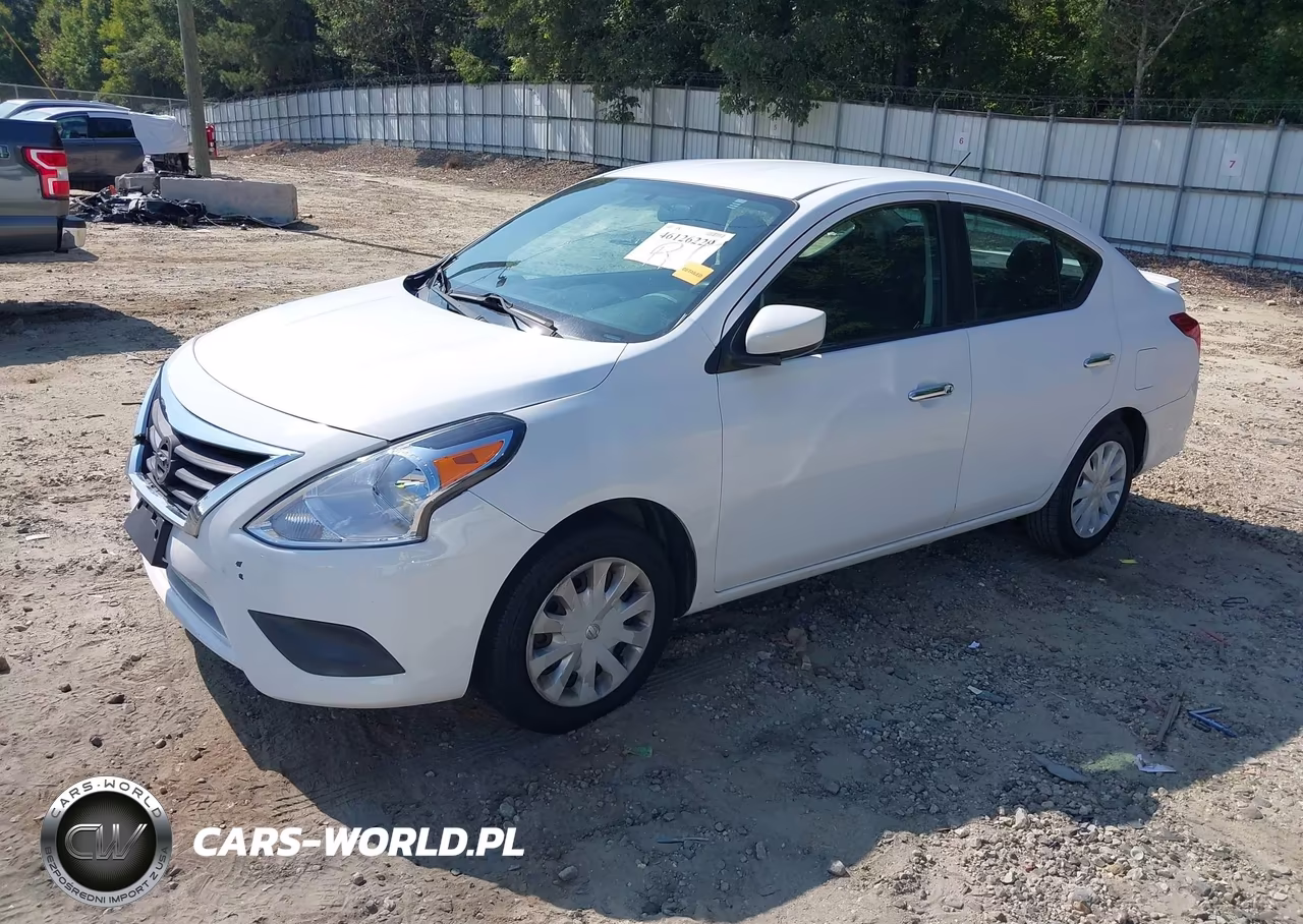 2019 Nissan Versa 1.6 Sv VIN:3N1CN7AP1KL831406 - 2