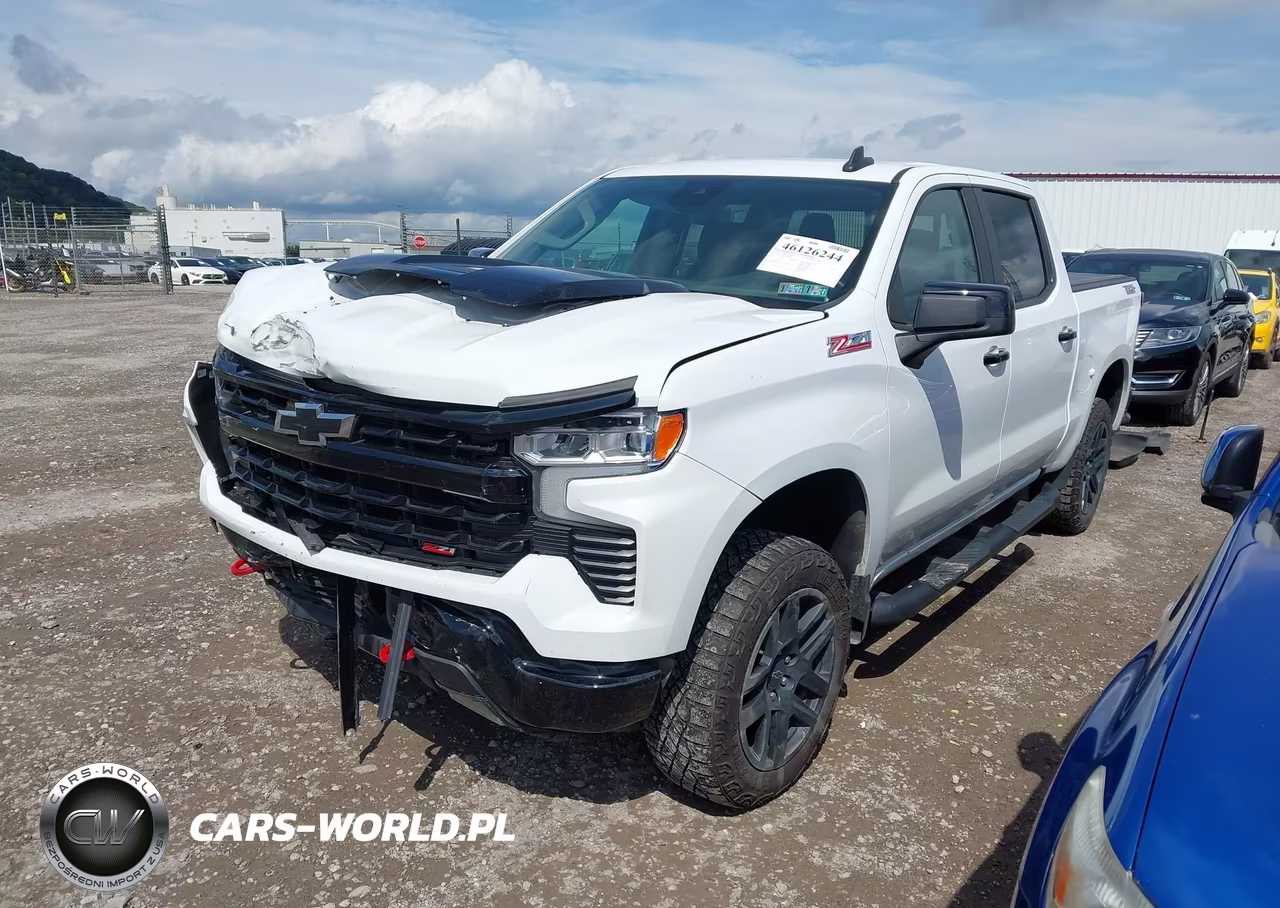 2025 Chevrolet Silverado 1500 4Wd Short Bed Lt Trail Boss VIN:3GCUKFED1SG187872 - 2