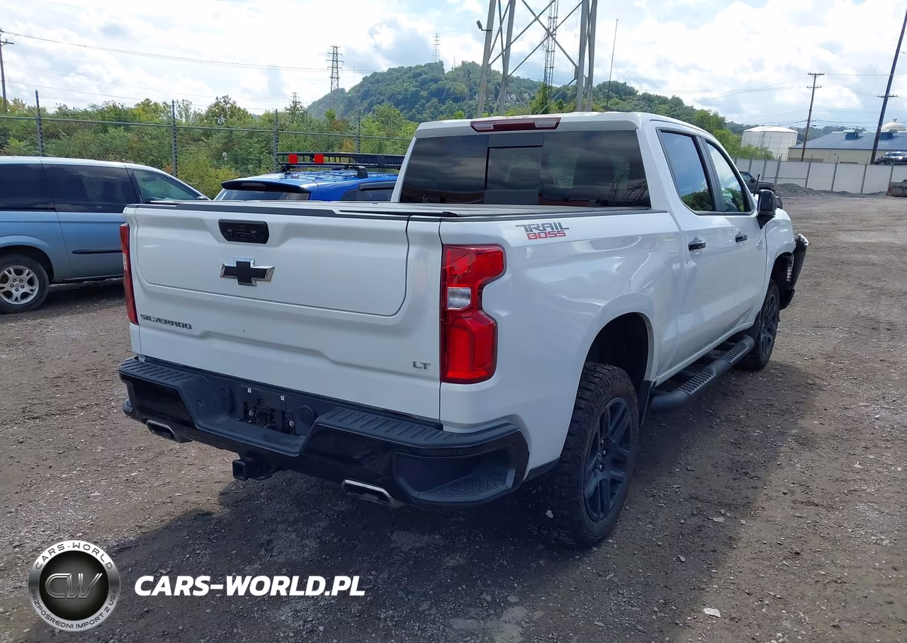 2025 Chevrolet Silverado 1500 4Wd Short Bed Lt Trail Boss VIN:3GCUKFED1SG187872 - 4