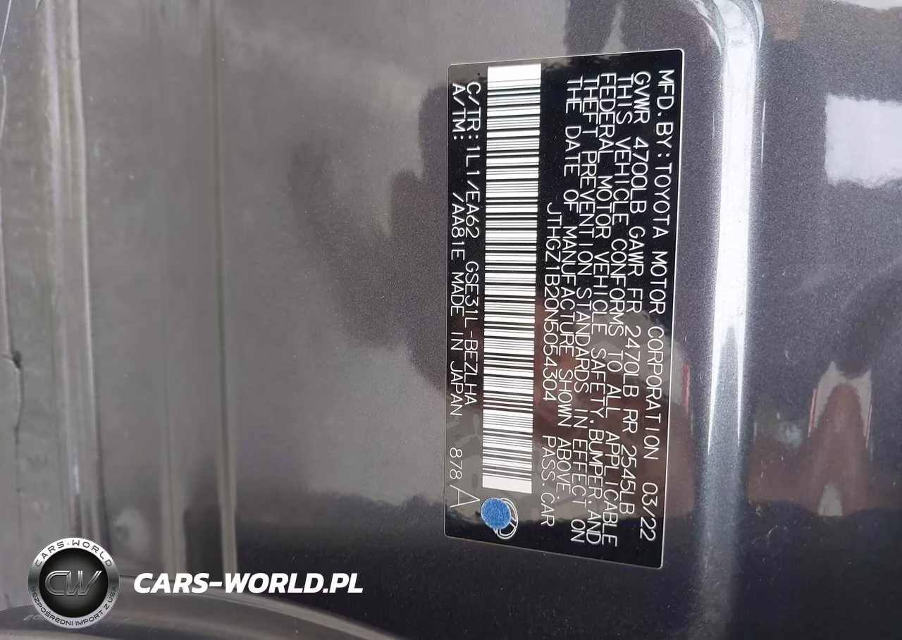 2022 Lexus Is 350 F Sport VIN:JTHGZ1B20N5054304 - 9