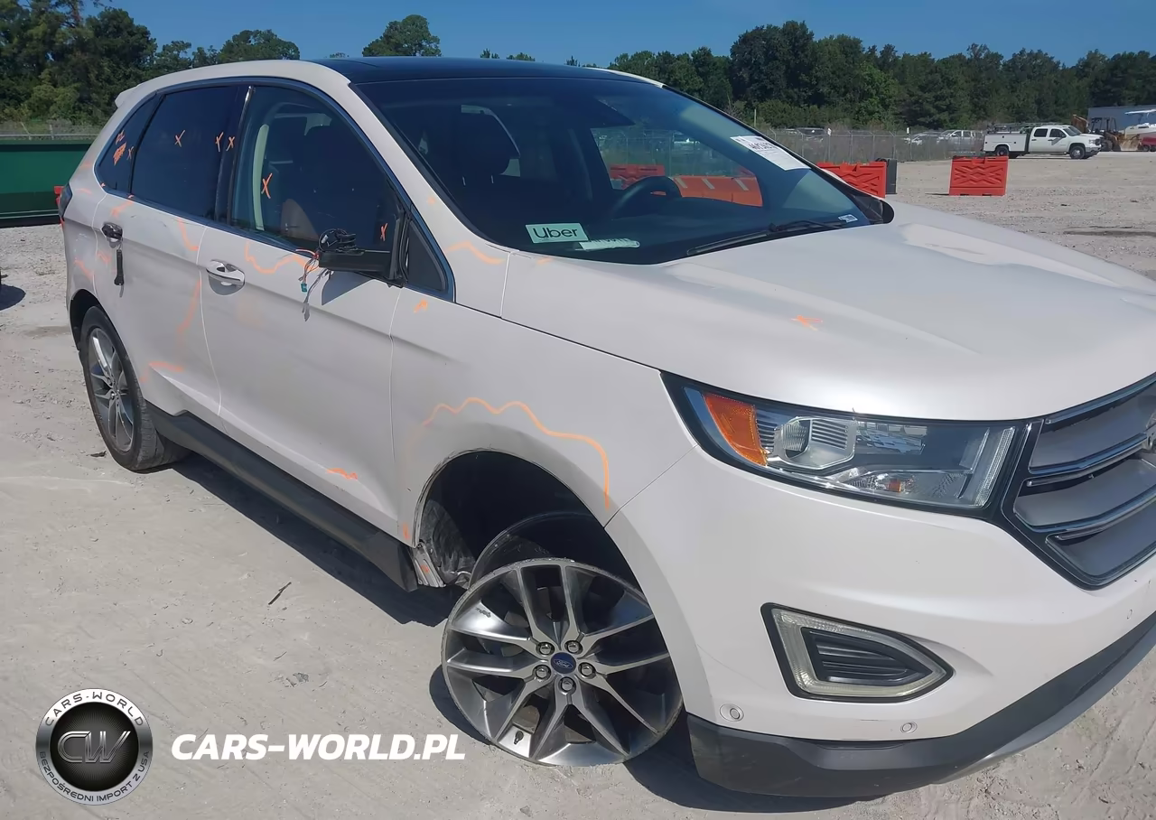 2016 Ford Edge Titanium VIN:2FMPK3K98GBB25614 - 6