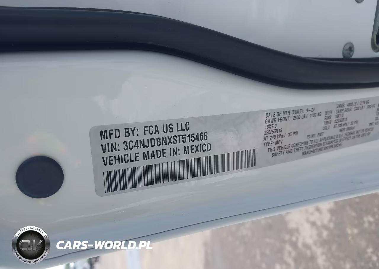 2025 Jeep Compass Latitude 4X4 VIN:3C4NJDBNXST515466 - 9