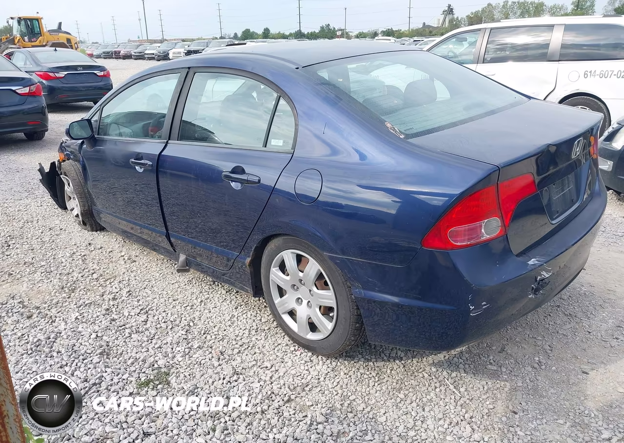 2008 Honda Civic Lx VIN:1HGFA16588L062631 - 3