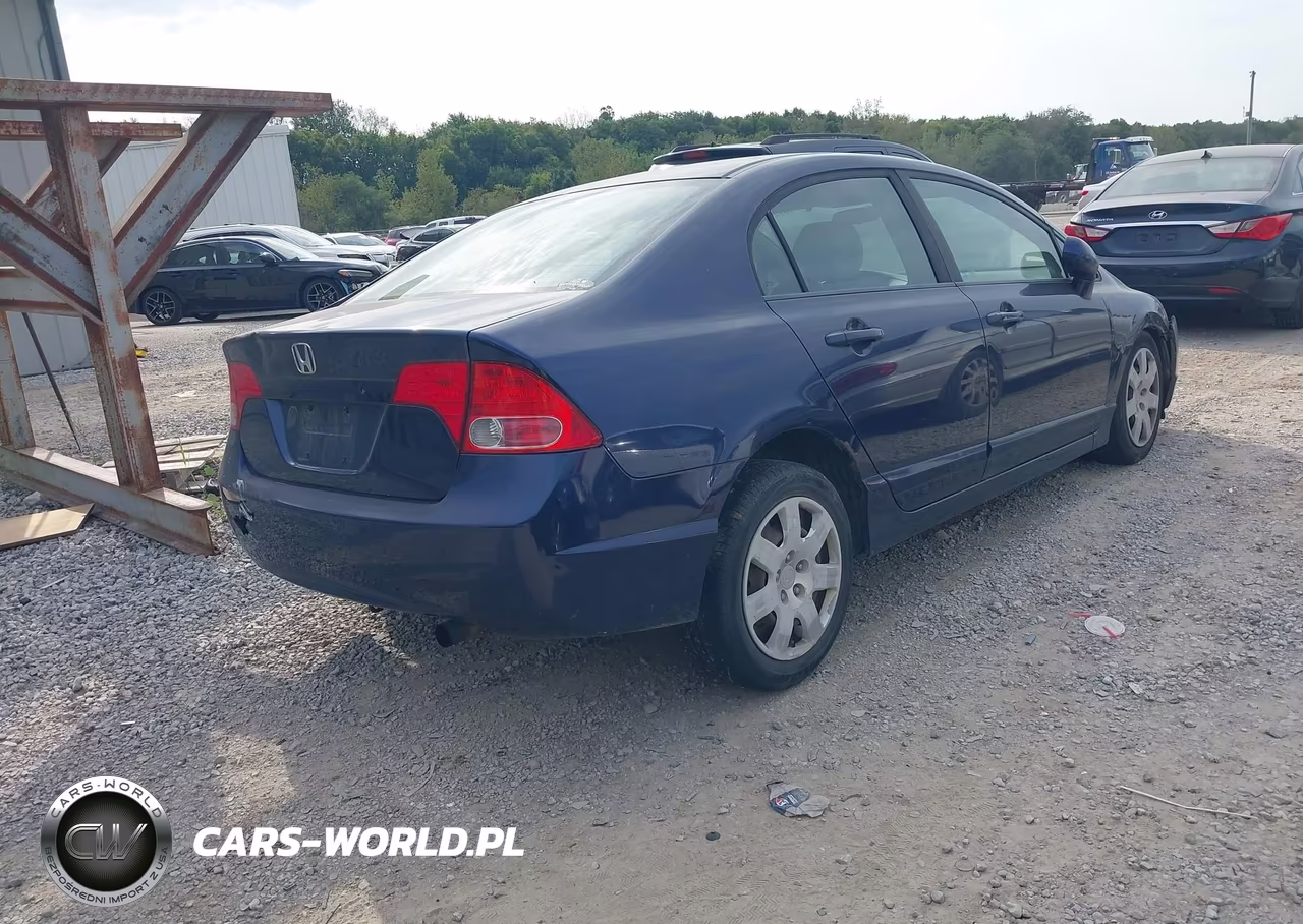 2008 Honda Civic Lx VIN:1HGFA16588L062631 - 4