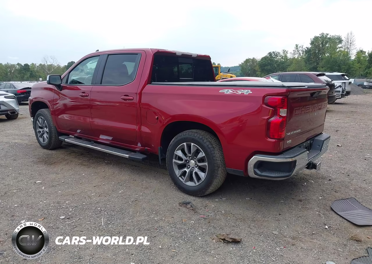 2020 Chevrolet Silverado 1500 4Wd Short Bed Lt VIN:1GCUYDED4LZ322895 - 3