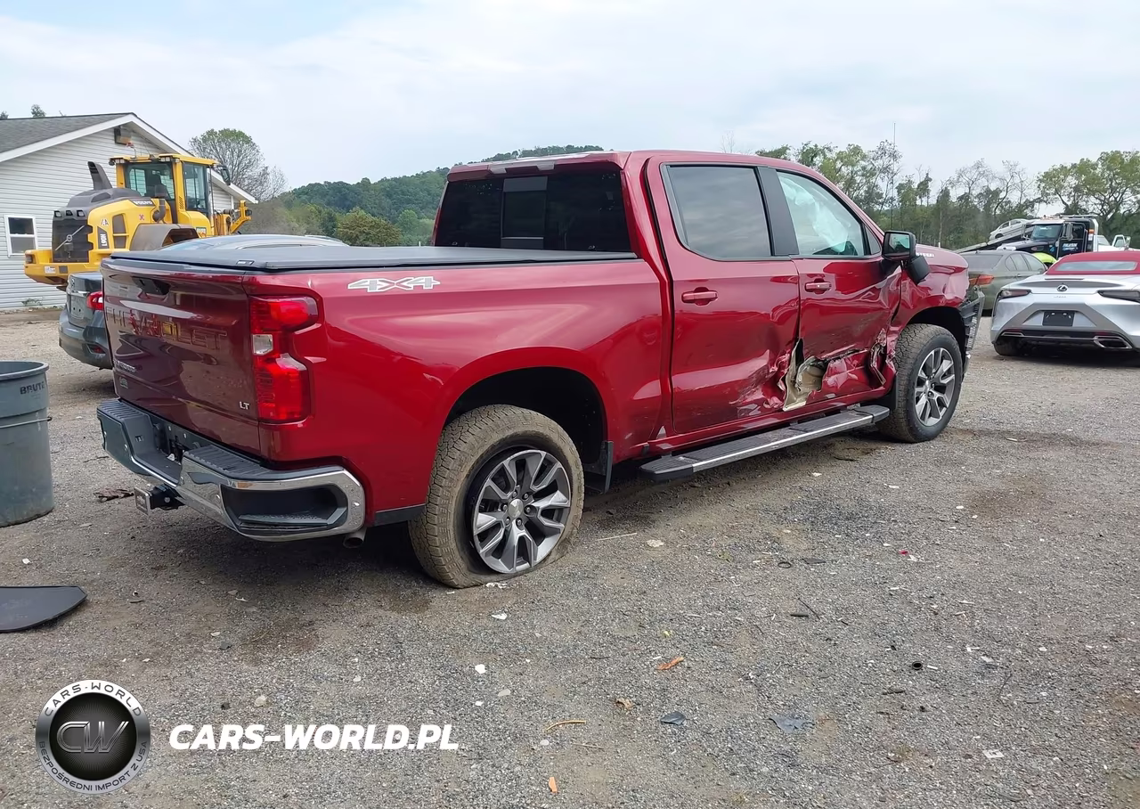 2020 Chevrolet Silverado 1500 4Wd Short Bed Lt VIN:1GCUYDED4LZ322895 - 4