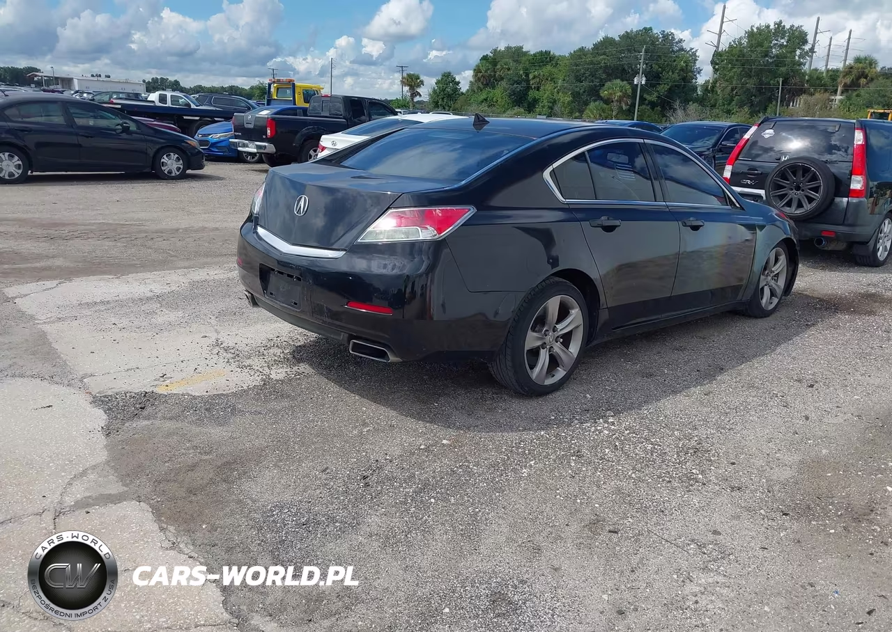 2012 Acura Tl 3.5 VIN:19UUA8F2XCA016650 - 4