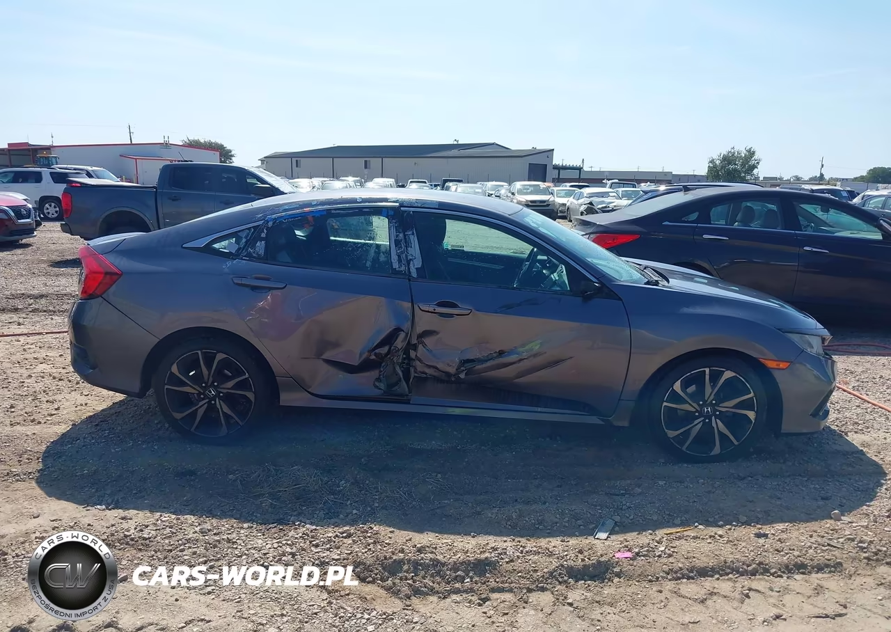 2019 Honda Civic Sport VIN:19XFC2F89KE006156 - 13