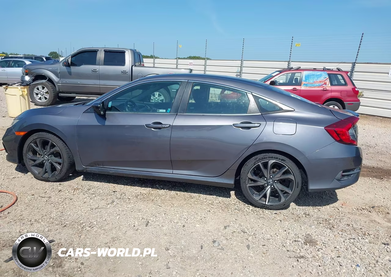 2019 Honda Civic Sport VIN:19XFC2F89KE006156 - 14
