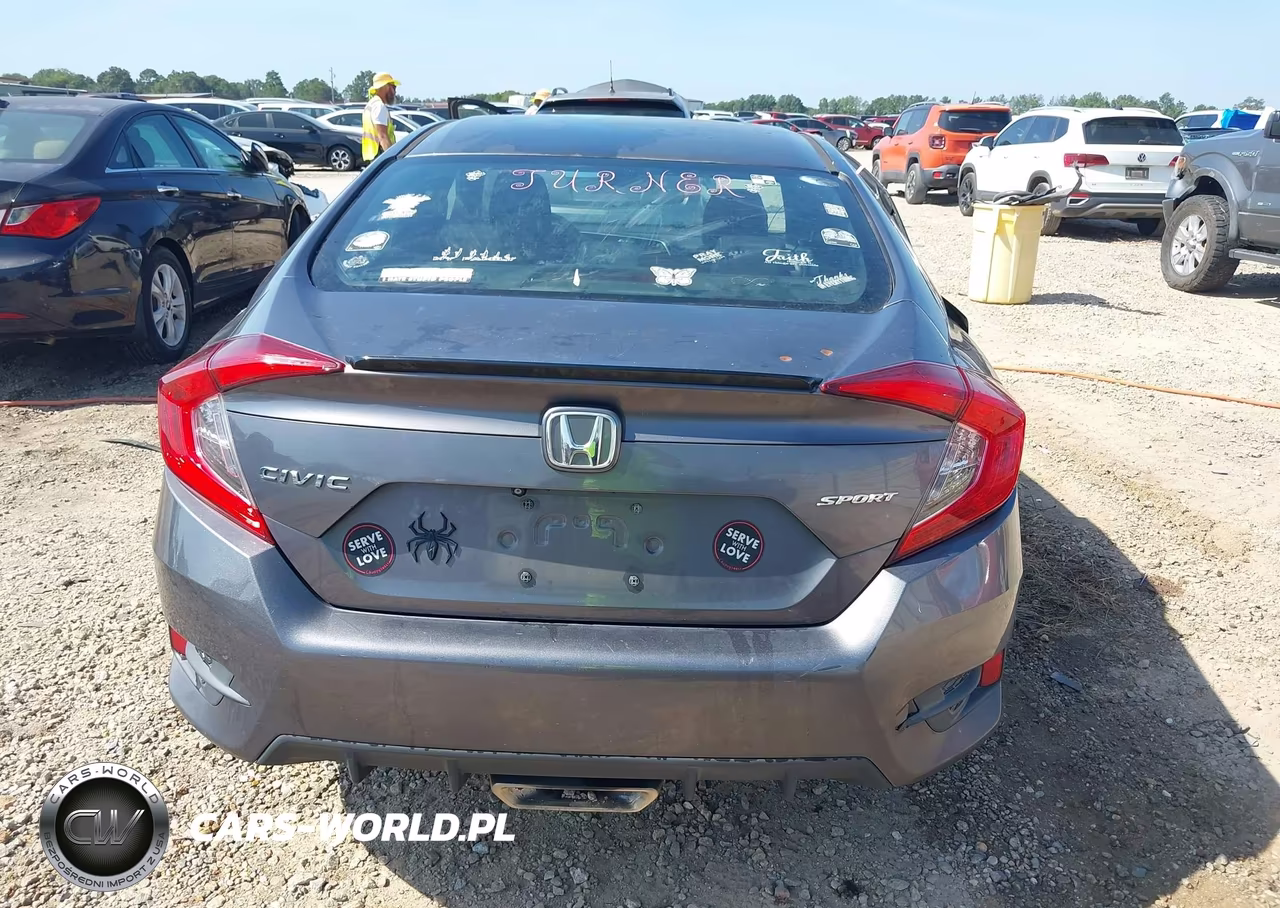 2019 Honda Civic Sport VIN:19XFC2F89KE006156 - 16