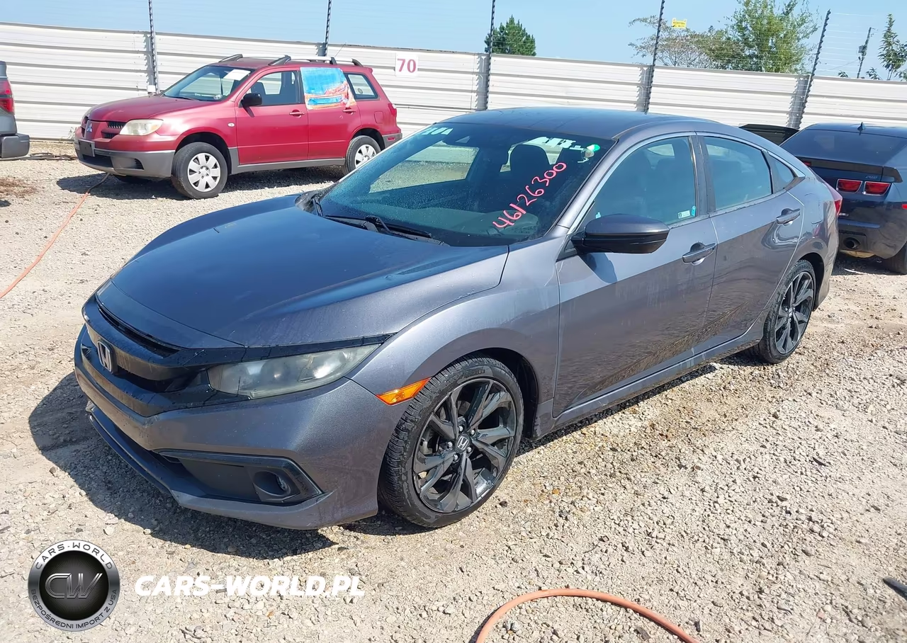 2019 Honda Civic Sport VIN:19XFC2F89KE006156 - 2
