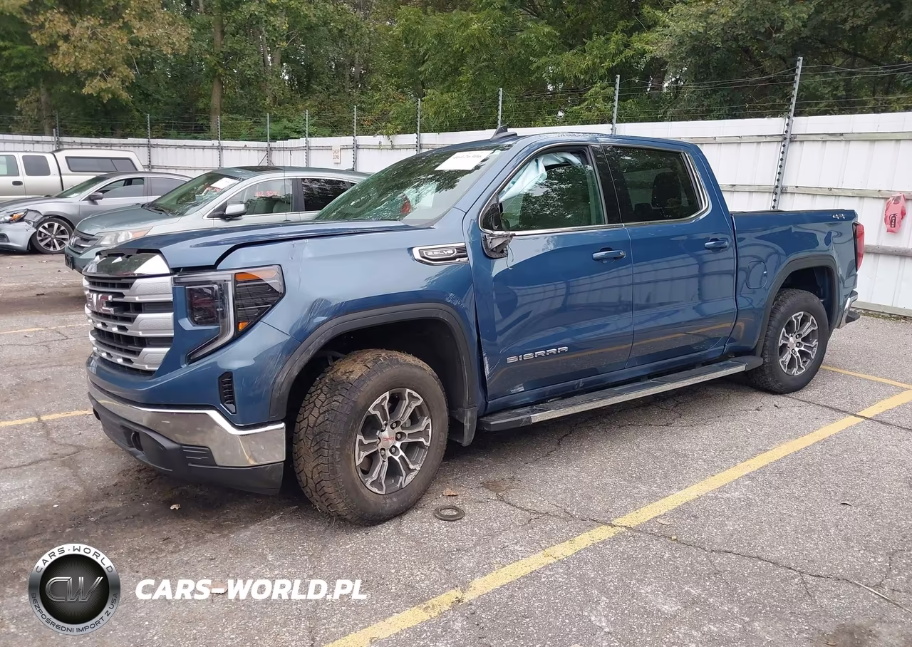 2024 GMC Sierra 1500 4Wd Short Box Sle VIN:1GTUUBED6RZ372075 - 2
