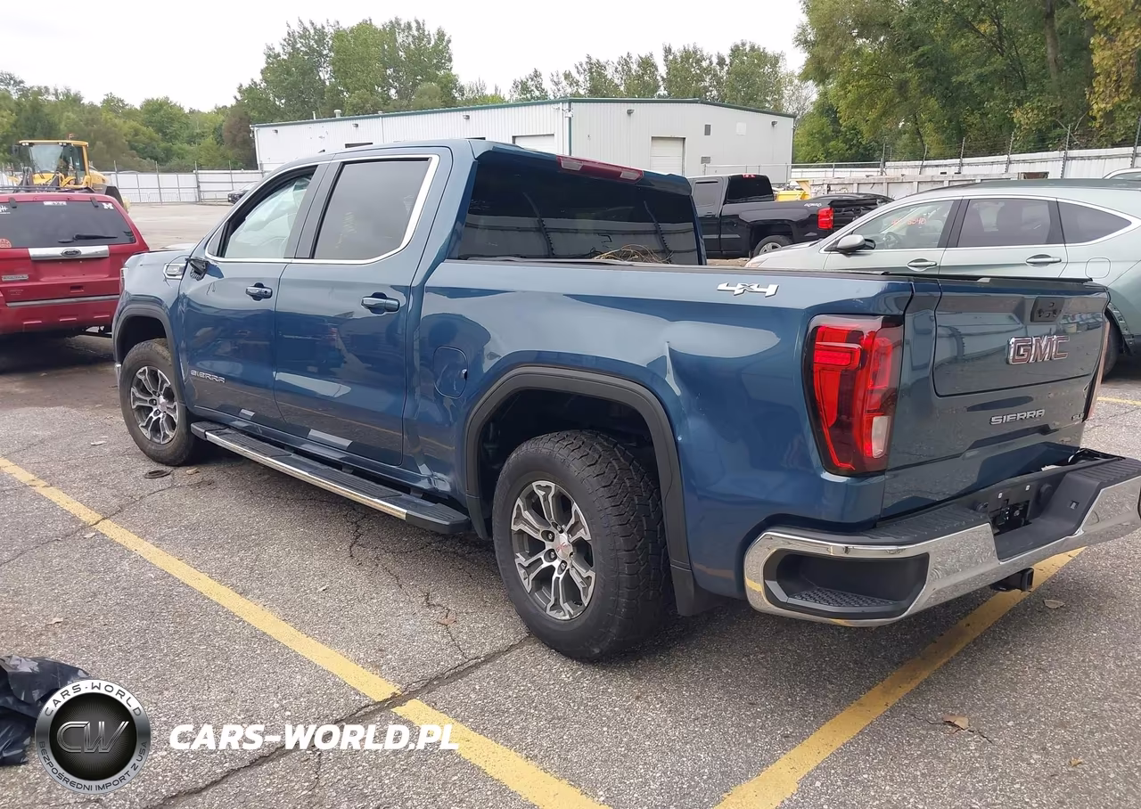 2024 GMC Sierra 1500 4Wd Short Box Sle VIN:1GTUUBED6RZ372075 - 3