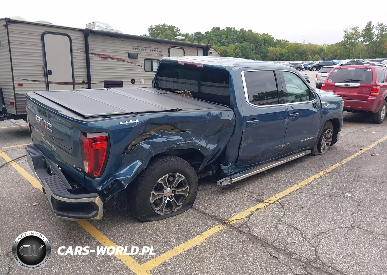 2024 GMC Sierra 1500 4Wd Short Box Sle VIN:1GTUUBED6RZ372075 - 4