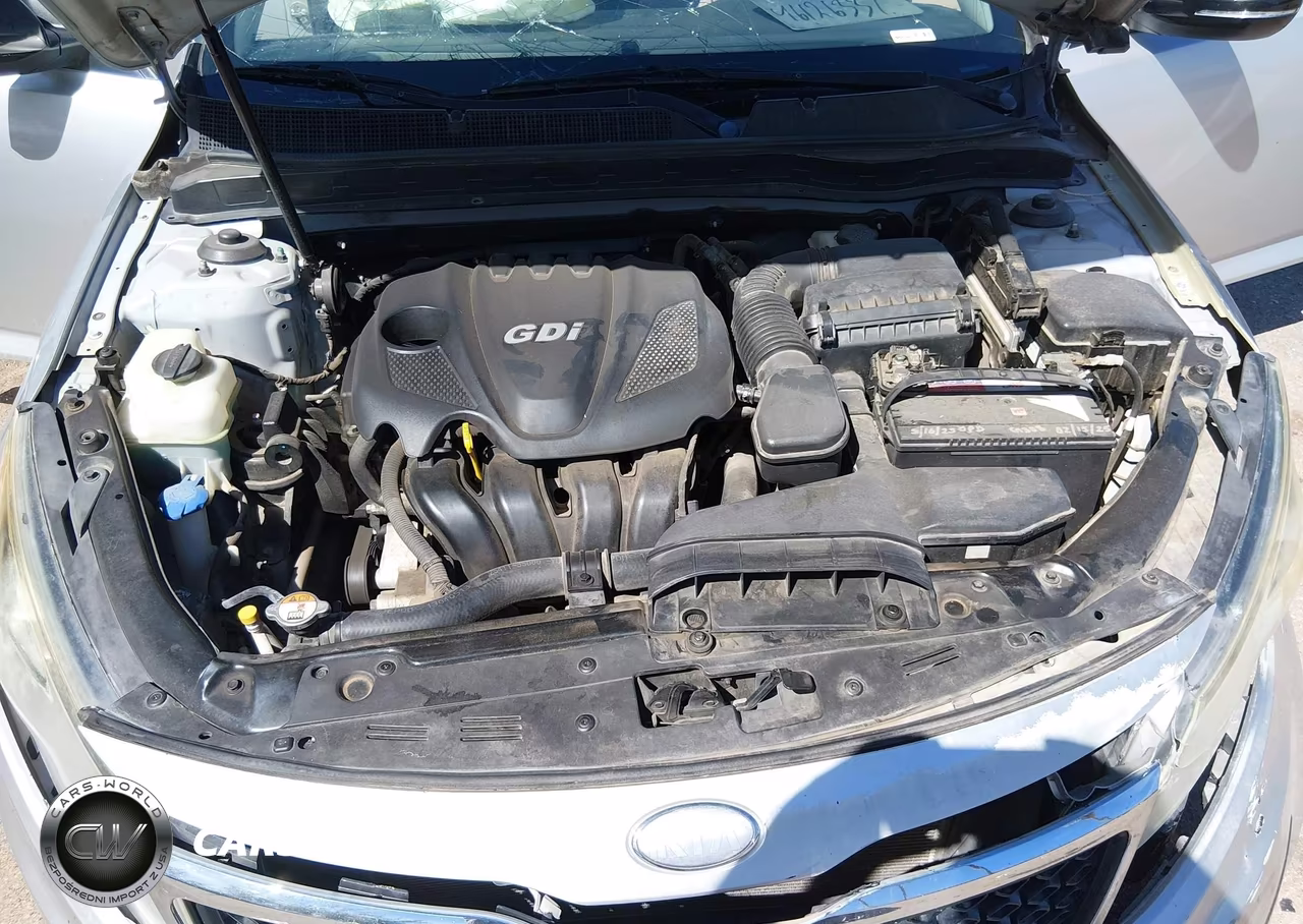 2013 Kia Optima Lx VIN:KNAGM4A76D5407638 - 10