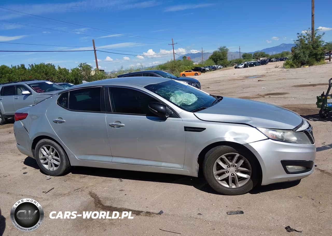 2013 Kia Optima Lx VIN:KNAGM4A76D5407638 - 13