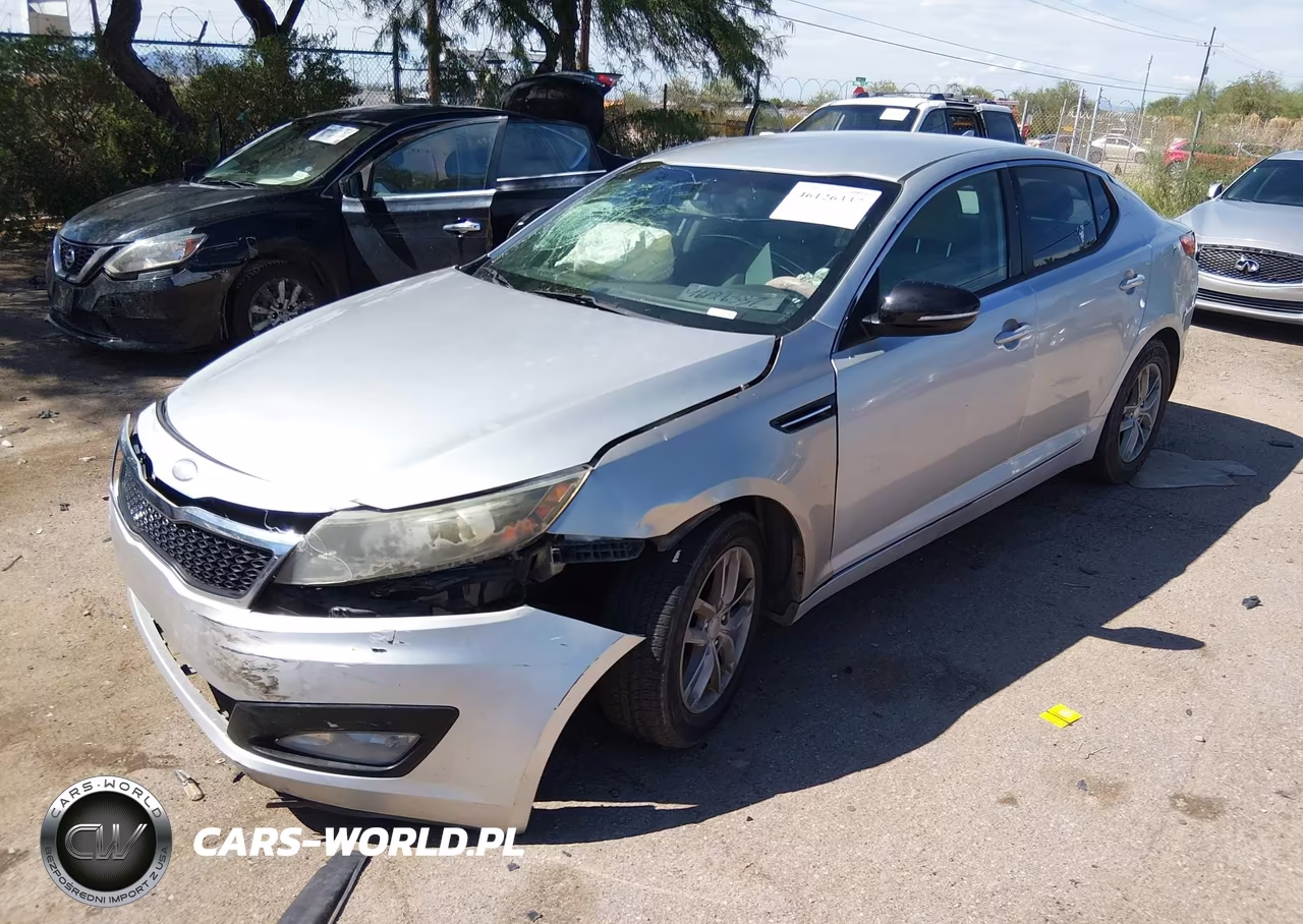2013 Kia Optima Lx VIN:KNAGM4A76D5407638 - 2