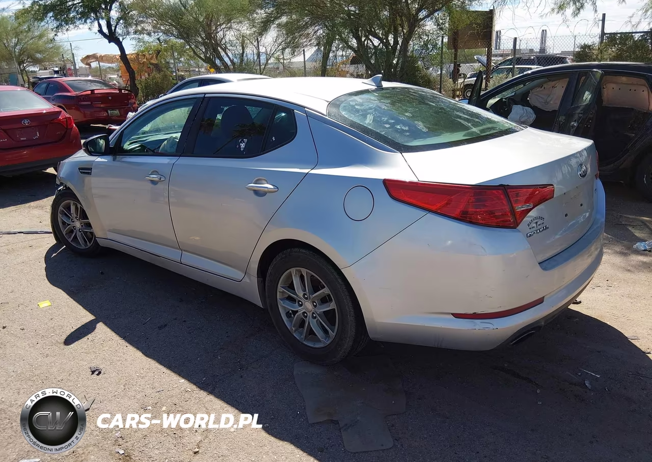 2013 Kia Optima Lx VIN:KNAGM4A76D5407638 - 3