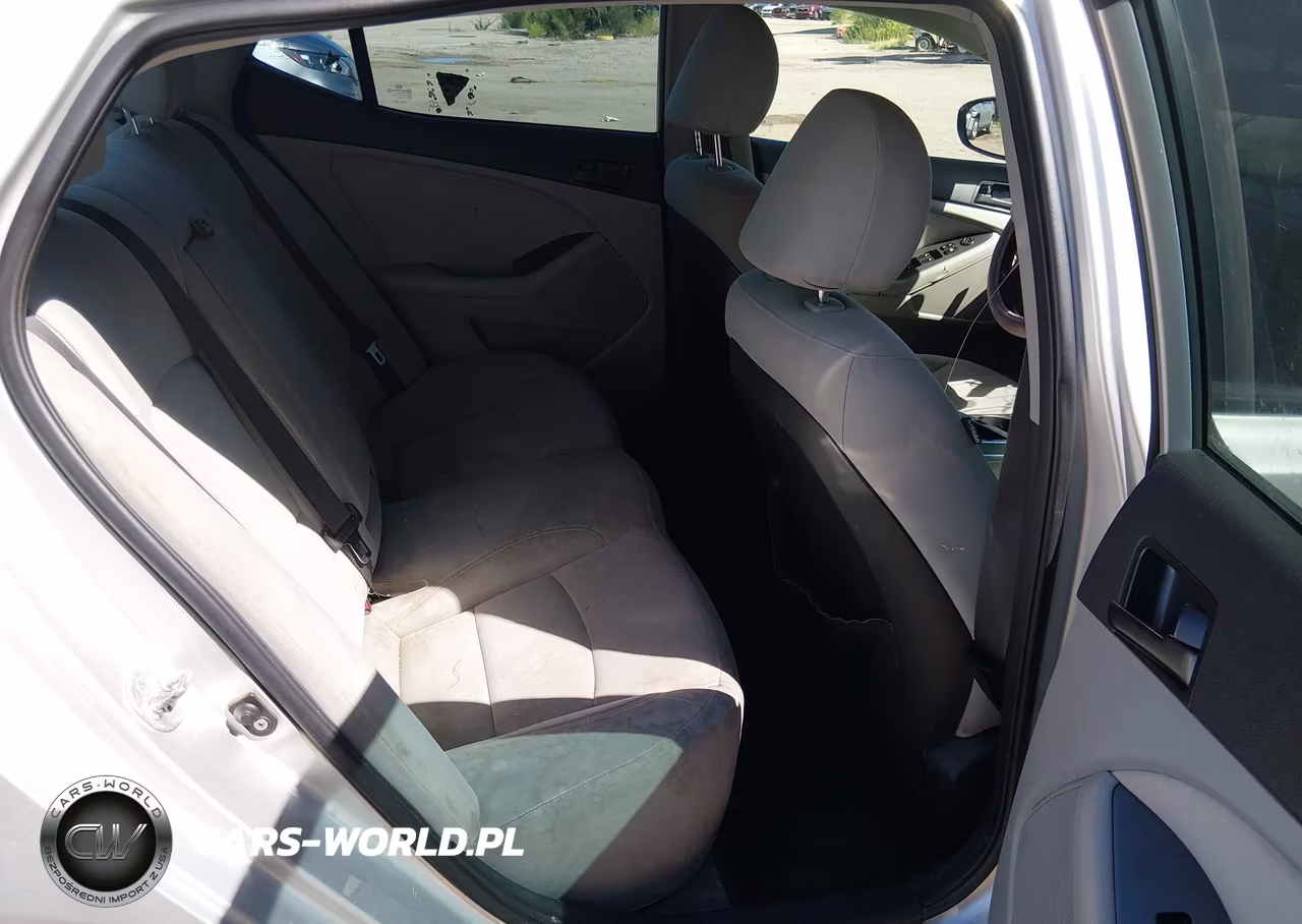 2013 Kia Optima Lx VIN:KNAGM4A76D5407638 - 8