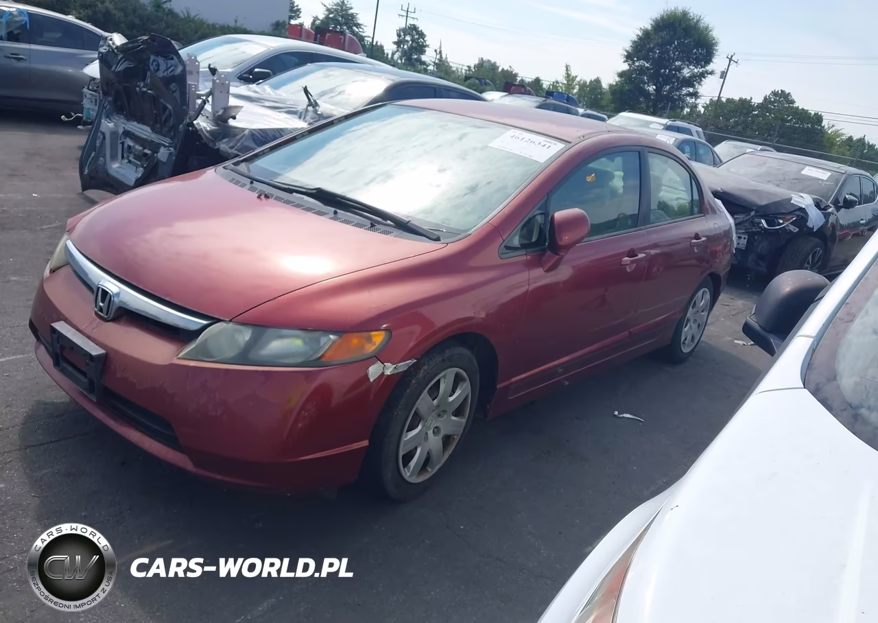 2007 Honda Civic Lx VIN:1HGFA16577L014469 - 2